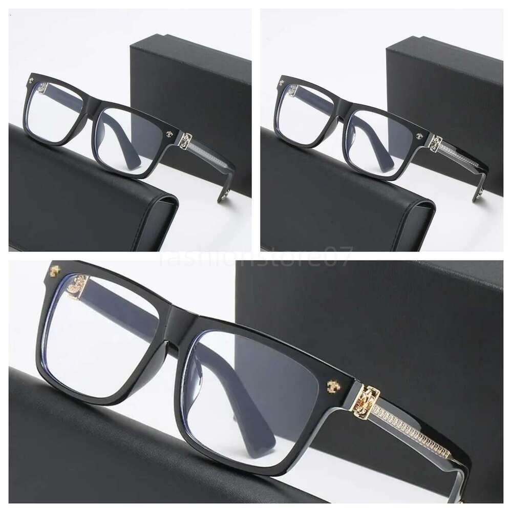 Chrome Cross Luxury Designer Glasses Sunglasses For Women glasses Frames Men Fashion Plate Eyeglass with box-2