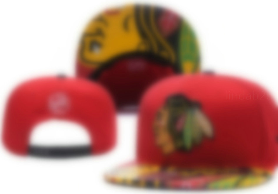 2025 Baseball BLACKHAWKS Mens snapback beanies Hocky Baseball Team Champions Full Closed Caps Summer Letter Bone Size caps Casual Sport Flat Fitted