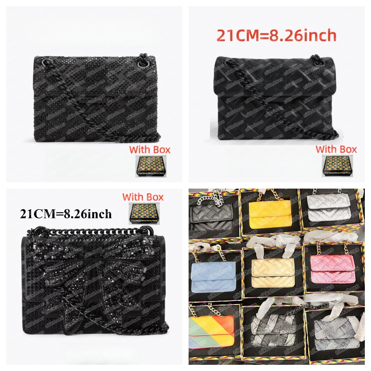20CM With box Shoulder Bags k gr London bag mini pirse trend hot selling eagle head bag fashion Kensington dress bag 2025 CCCC