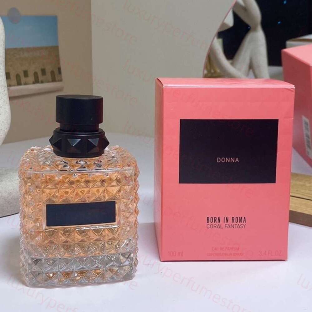 Designer Cologne Man Born In Roma Coral Fantasy Mens Cologne Luxury Perfume Man Fragrance Parfum Man Profumo Long Lasting 100ml-image-1091474524