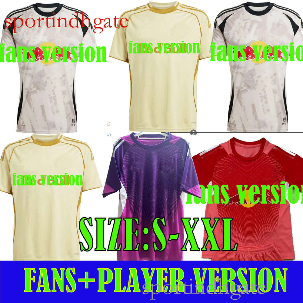 2025 2026 New York Red 25 26 Bulls Soccer Jerseys Football Shirt FERNANDEZ Mens MORGAN EDELMAN TOLKIN CASSERES JR. ELIAS de football shirts size 16-