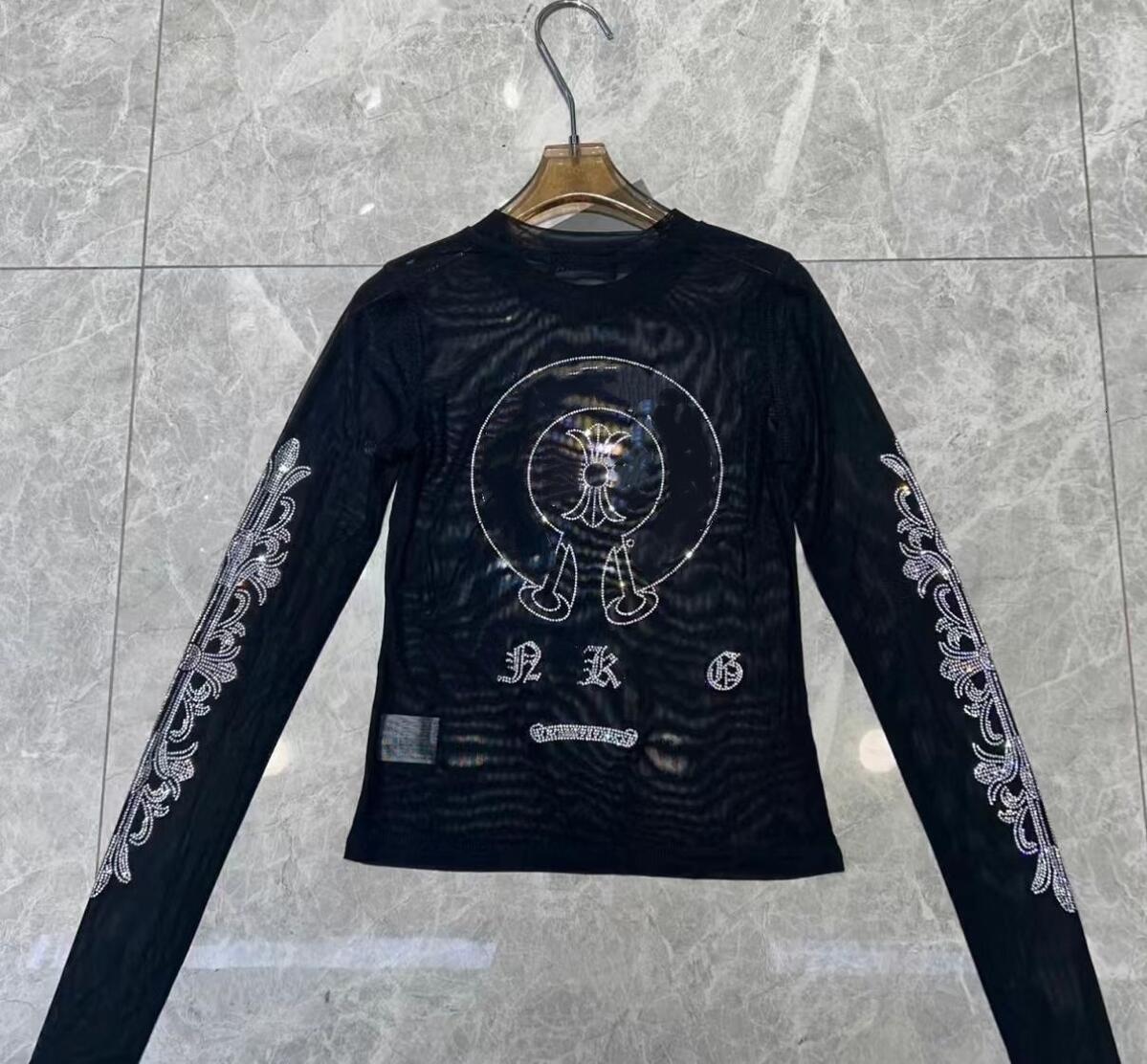 chrome serré designer coeursleggingsjeans hommes vêtements chromé t-shirt pantalon 2025 pour haute qualité sweat à capuche marque sweats à capuch
