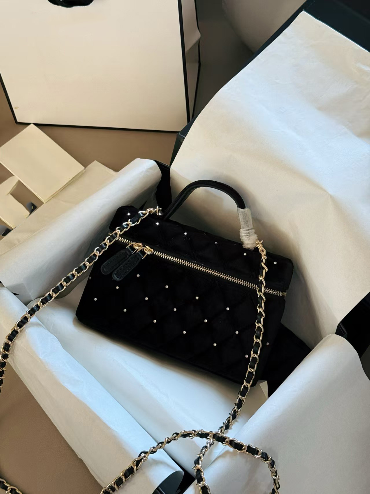 Designer lady handbag makeup shoulder Cross-body chain bag C6315-image-1106158141