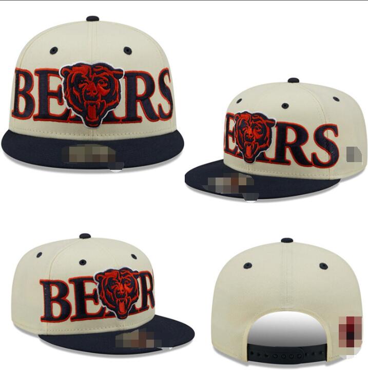 2026 Bears Super bowl SF Mens snapback beanies Baseball Team Champions Full Closed Caps Summer Letter Bone Size caps Casual Sport Flat Fitted Hat