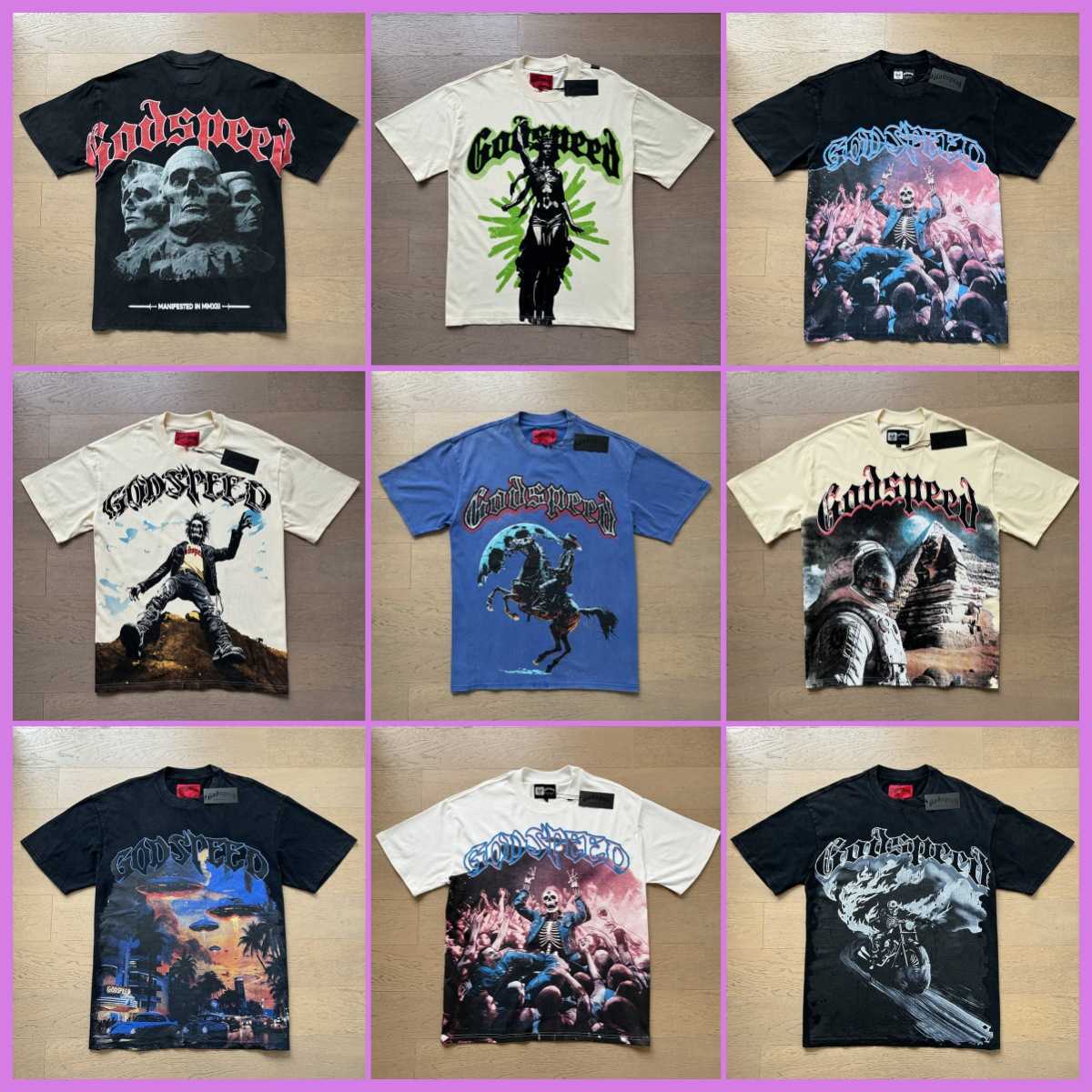 T-Shirt à manches courtes délavé avec crâne Rock Band, décontracté, coupe ample, unisexe, chemise de Base pour Couple, tendance, T260112