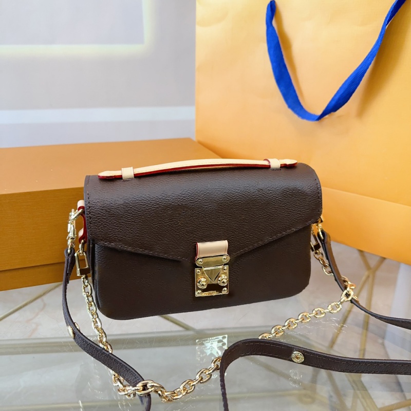 Designer Sac East West Metis Pochette Mini Sac Bandoulière Chaîne Femme Cuir Besace Luxe Pochette Cabas Porte-monnaie