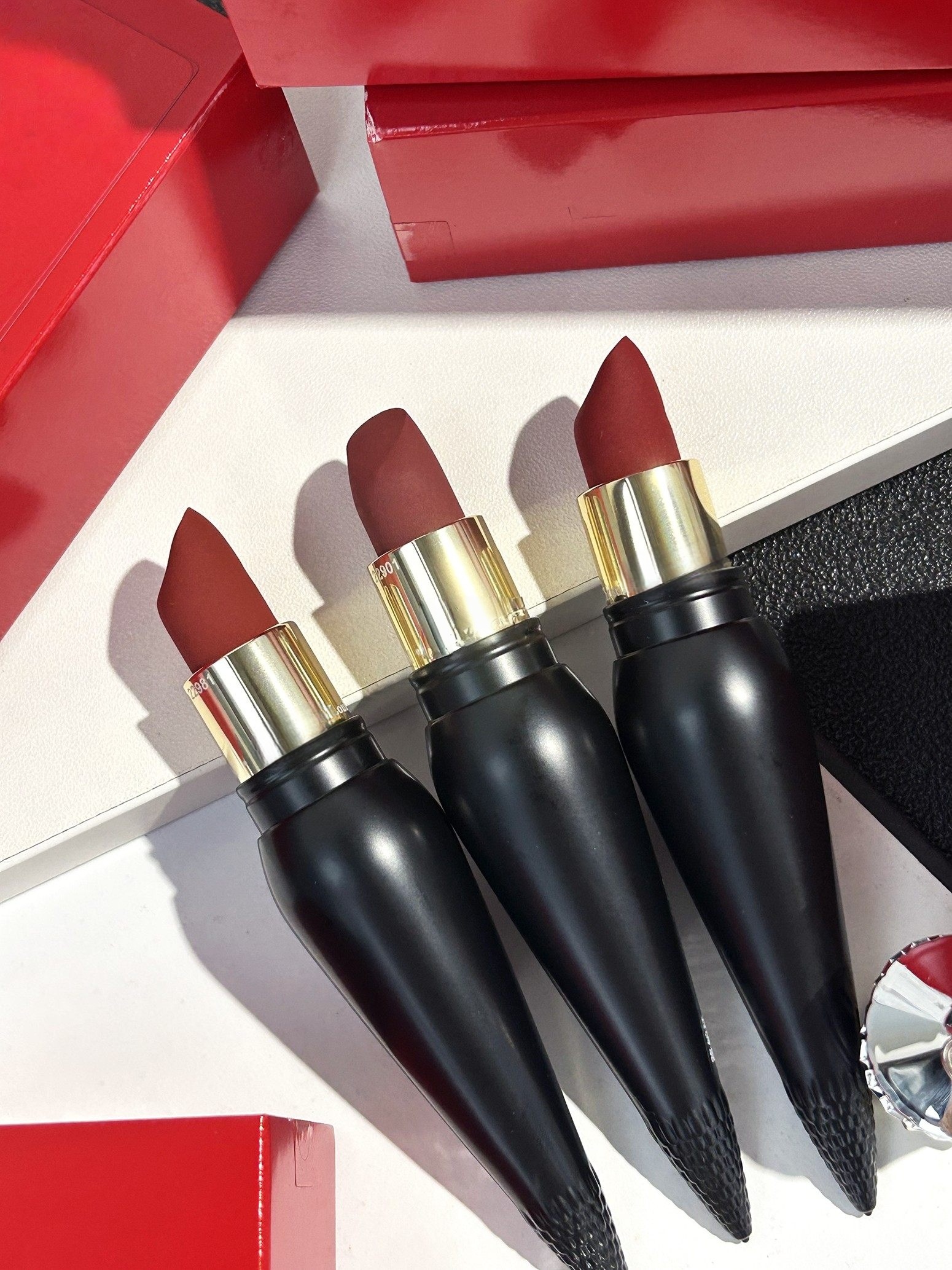 Top Quality CL Lipstick Luxery Brand Designer Lipstick Woman Lip Makeup Rouge New Look Edition Couture Colour Lipstick Floral Lip Care Long Wear