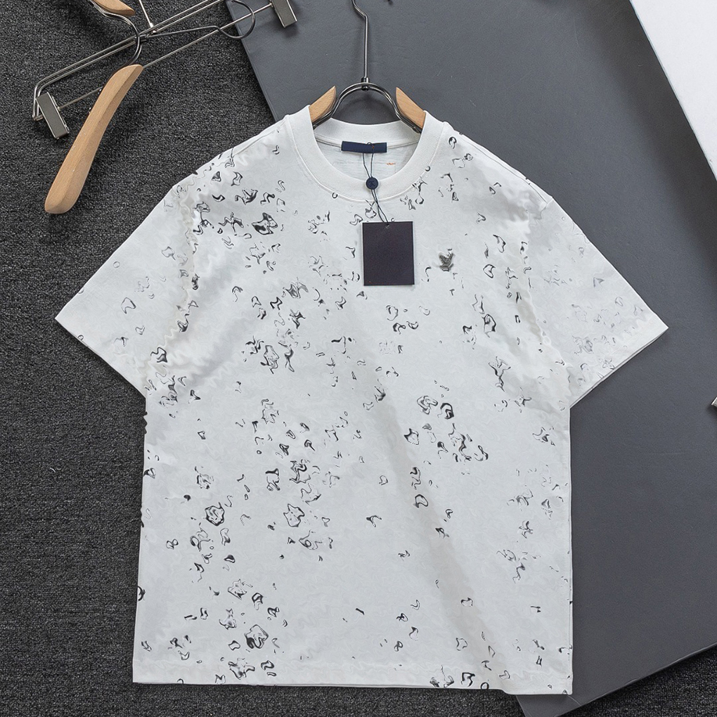 New Mens T-Shirts Designer T-shirt Casual Mens Women T-shirt Letters Stereoscopic printed short sleeve best-selling luxury men's clothing EU Si