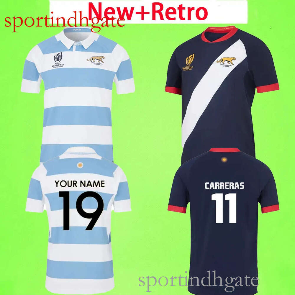 2025 2026 Argentine Rugby Jerseys Home Away S-5XL Chemises françaises T 23 24 25 26 27 Uniforme d'entraînement à manches courtes Version Fans Uni