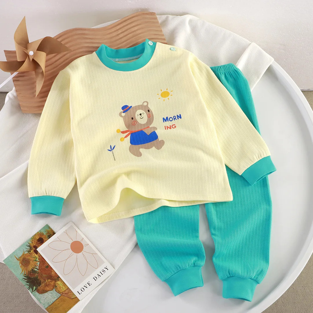 2026 New New Cologne Toddler Boys Perfume Girls Pure Cotton Cartoon cologne Casual Cologne Comfortable Long Sleeved And Perfume Sleepwear perfume Se