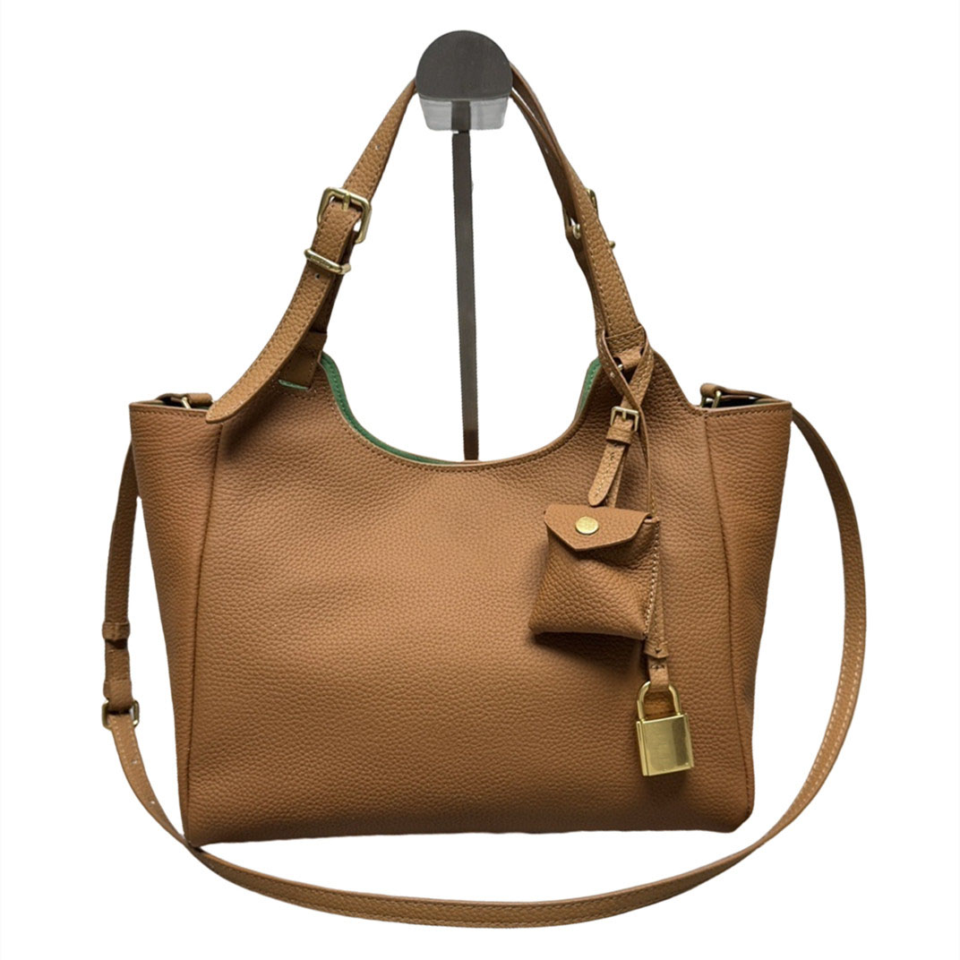 Brand Designer Woman Totes with strap Fashion Genuine Leather Shoulder Bag Handbags for Girls