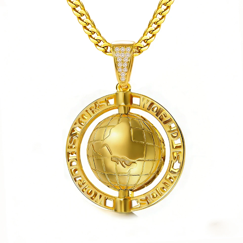 Jasen – collier avec pendentif Hip Hop en laiton glacé de haute qualité, bijoux de haute qualité, avec pierres de topaze