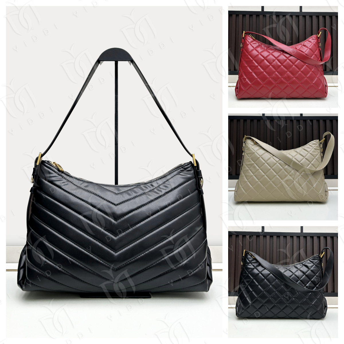 Women Casual Designer Hobo bag Large Capacity Shoulder Bag Underarm bags High quality genuine leather Luxury handbag Slouchy bag Designer Weekend ba