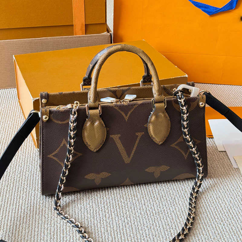 Evening Bags Luxury Women Fashion Shopping Bags Printed on the go MM Handbags Designer High Quality Tote Bags Flower Embossed Pink Classic Shoulder