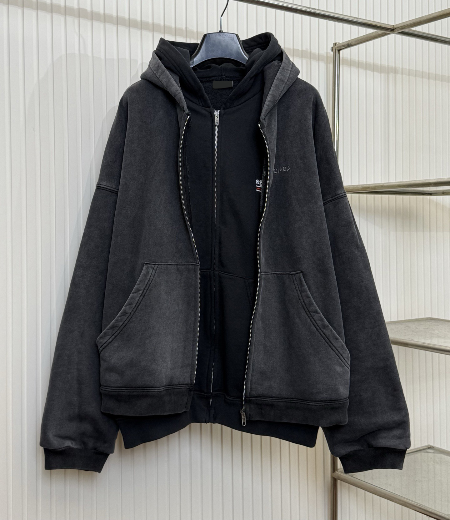 Men's Plus Size Hoodies & Sweatshirts Outerwear & Coats Sizehoodies hoodies suit hooded casual fashion color stripe printing USA size high qual