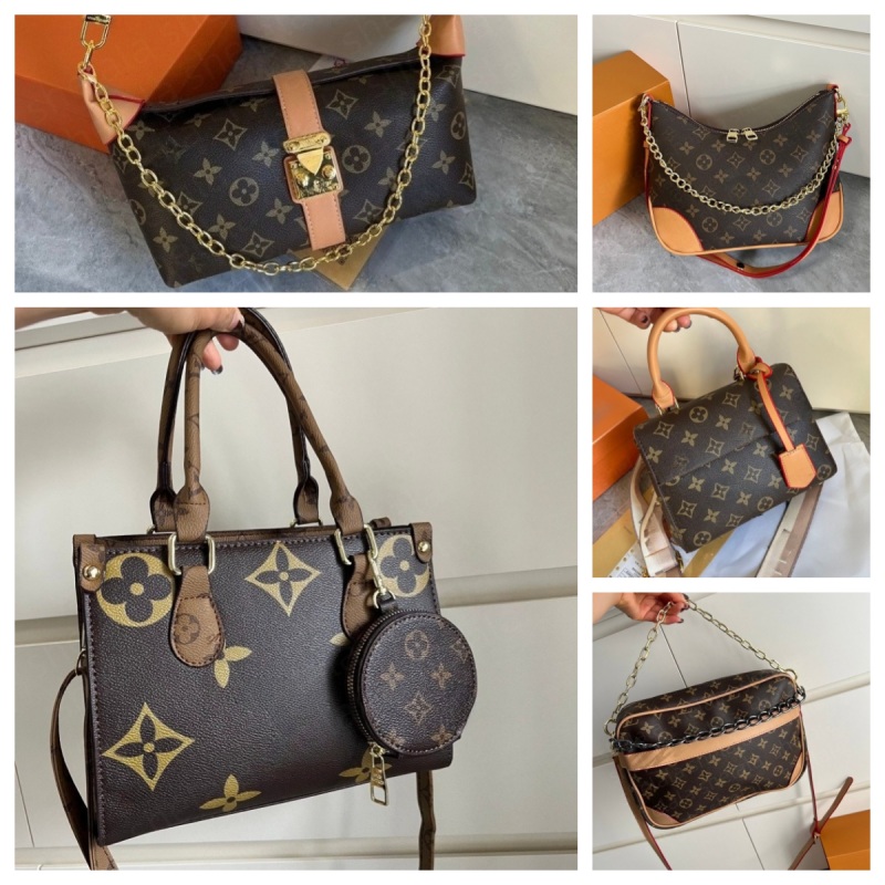 Sac de maquillage vintage avec lettres de styliste, sac à bandoulière pour femmes, sacs à bandoulière avec chaîne, sacs de shopping pour les dépl