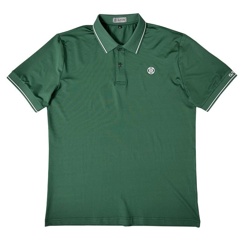 2026 Spring/Summer New Golf Men's Outdoor Sports Shirt, Solid Color Polo Shirt, Collar Short Sleeve T-shirt, Quick Drying, Breathable, Comforta