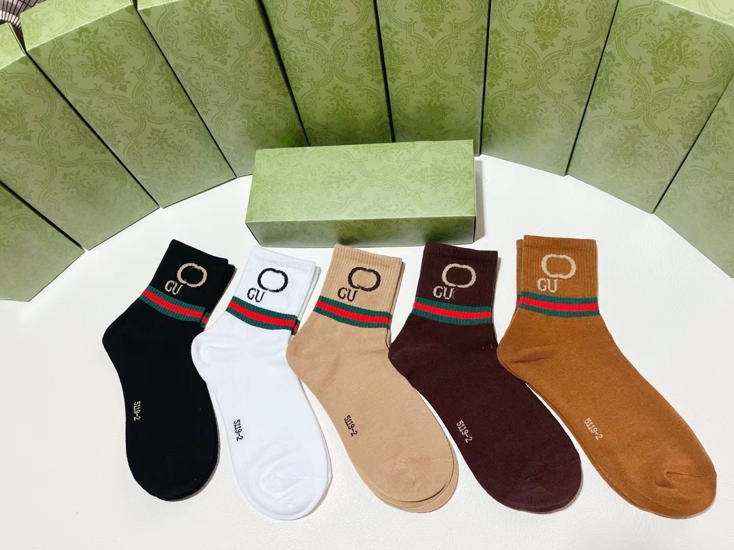 Designer Men port sock Mens womens socks High Quality 5 pairs with box Luxury Fashion socks multicolour style mixed Wholesale price Breathable Casua