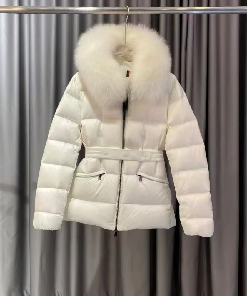 2025 Women Jacket White Down Jackets Down Puffer Jacket Outerwear Parkas Long Thicker Puffer Windbreaker Coat 6081