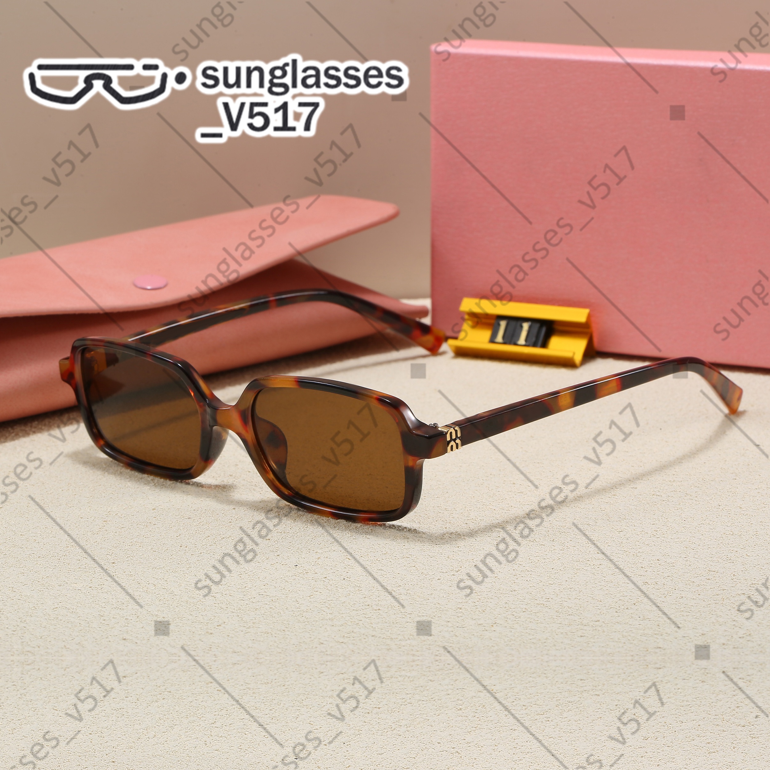 sunglasses designer women Rectangular Sunglasses sunglasses men oval glasses European and American elegance shades PC material Eyeglass frame-image-918242157