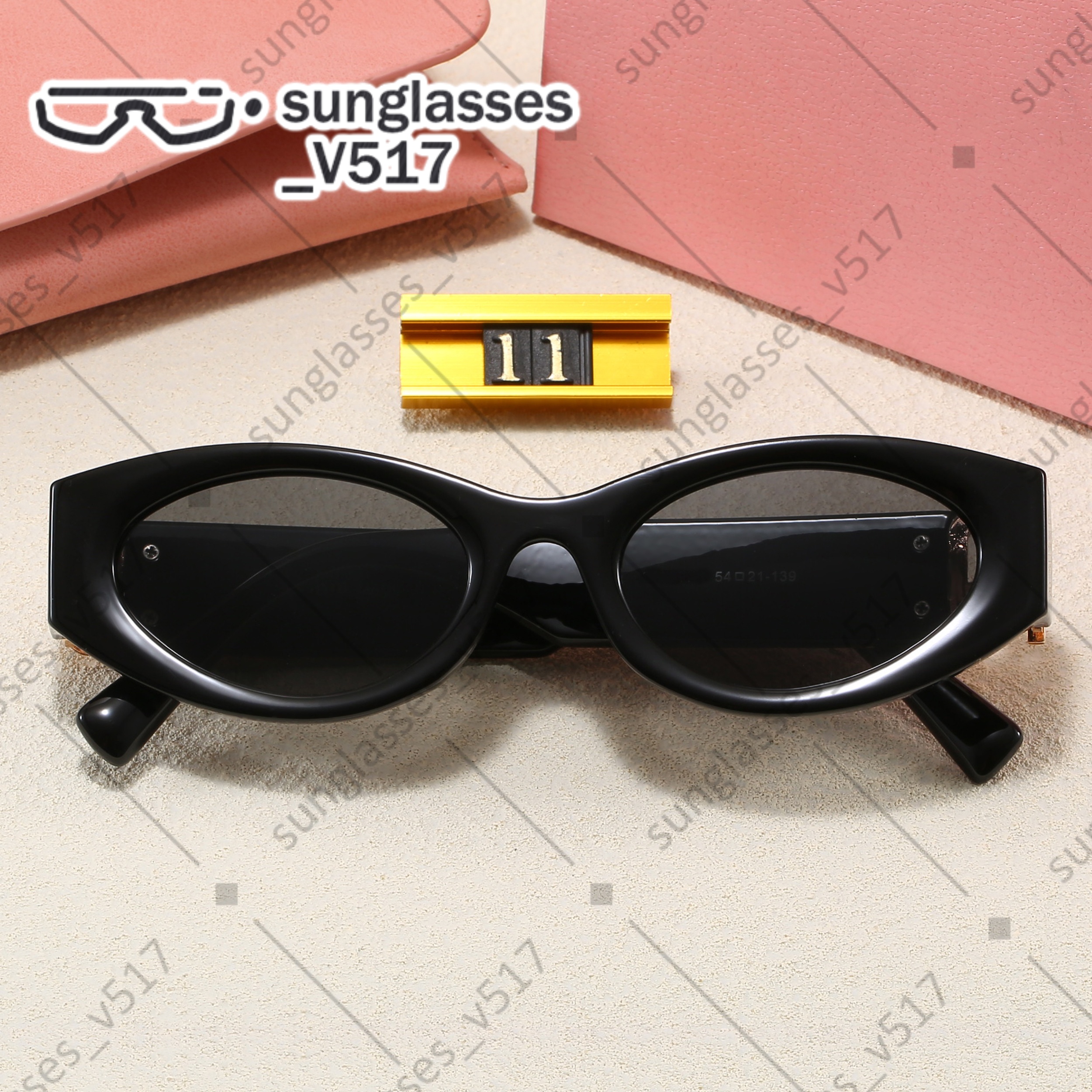 sunglasses designer oval sunglasses women sunglasses rectangular glasses Europe and America Classic style uv400 Outdoor goggles Fashion Pieces UV-image-894852121