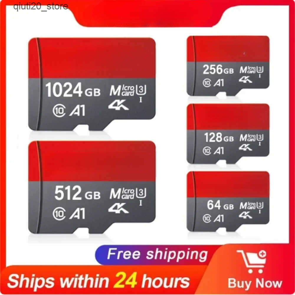 Memory card class 1TB Ultra Micro TF micro SD card 4K 512GB 256GB 128GB Mini Flash SD card 128GB high-speed SD card for mobile phones/PCs/Desktop-image-1038115601