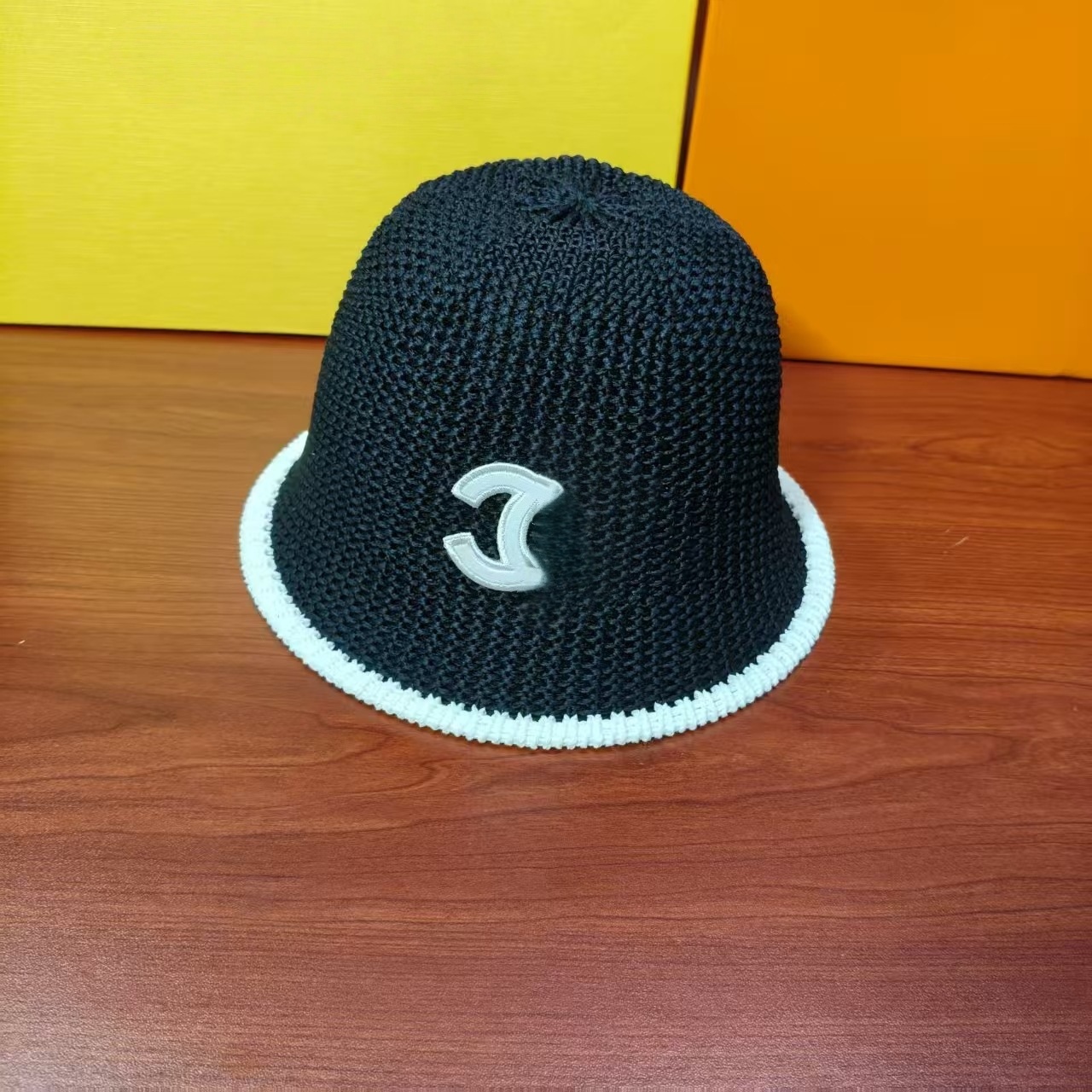 Designer Woven Korean Version of Stylish Not Soft Couch High Quality Joker Bucket Fisherman's Hat