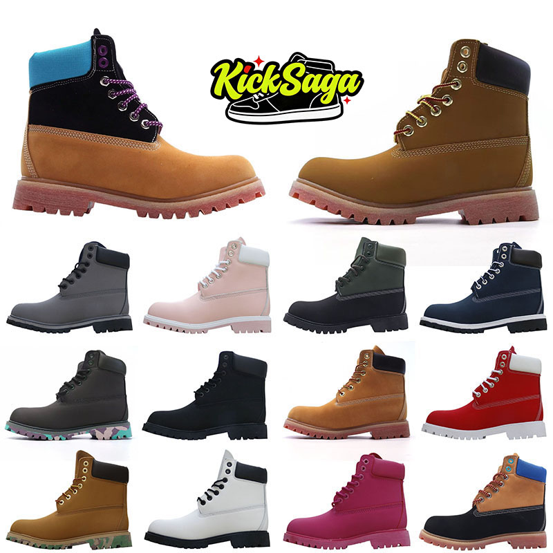 designer yellow boots for men women tazz tasman Hiking popular wheat yellow booties waterproof fashionable ankle boot mixed color outdoor shoes S