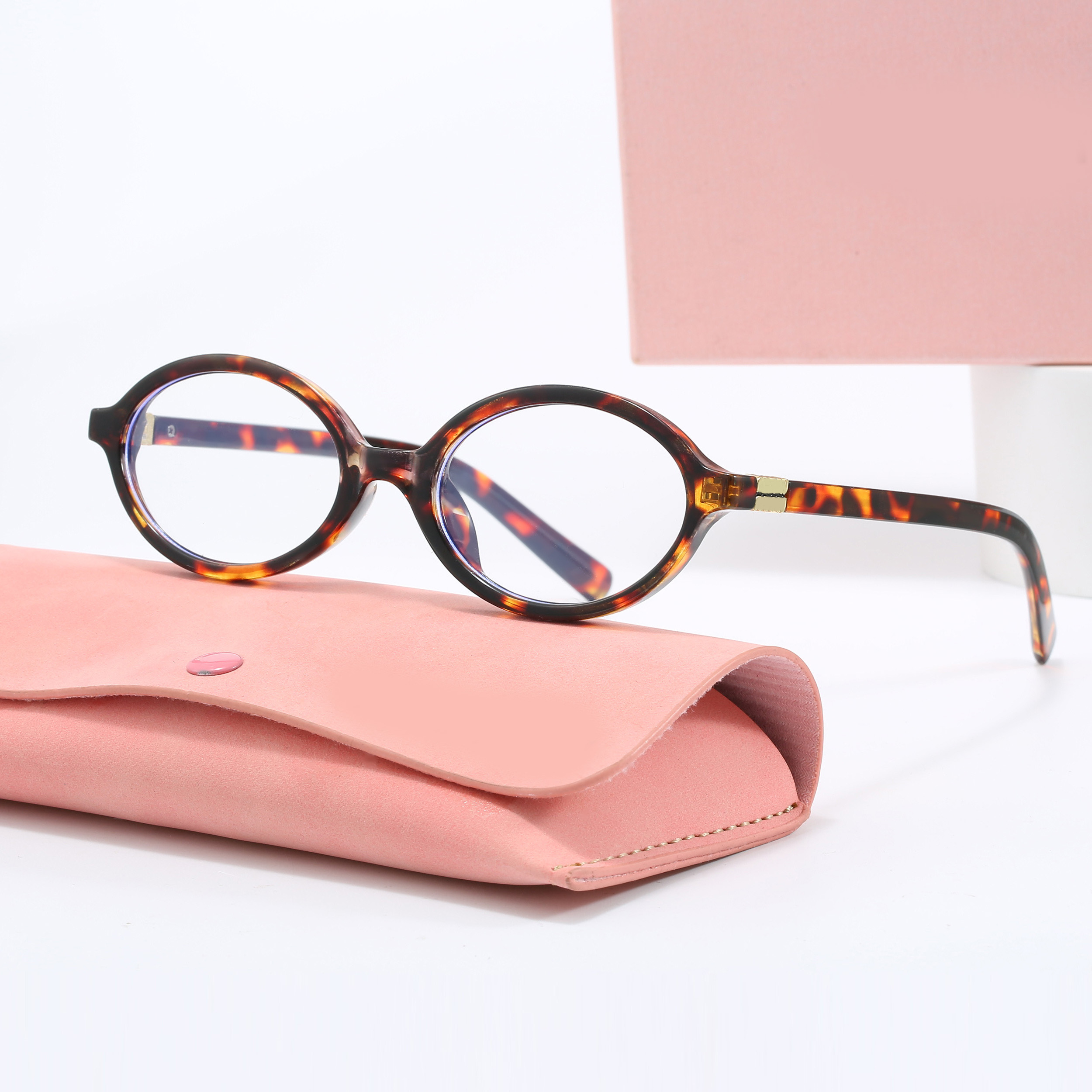 Designer sunglasses for women men Luxury sun glasses Customized prescription glasses Full frame Sunshade glasses Circular lens New style