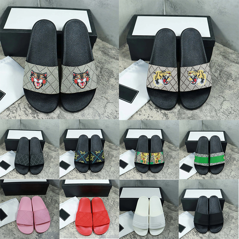 Pantoufles d'expédition gratuite avec boîte pour hommes femmes designer impression sandales d'extérieur classiques polyvalentes hommes femmes dia