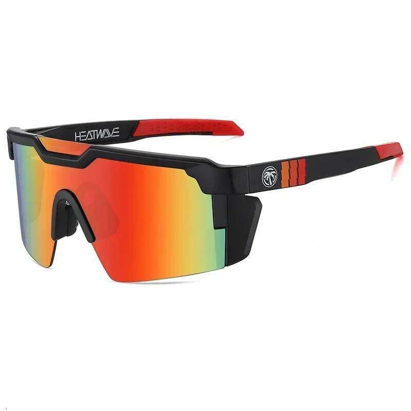 26Y0115 Lunettes de soleil de cyclisme pour hommes - Protection UV, bouclier contre les vagues de chaleur, sécurité des sports de plein air Z87 E