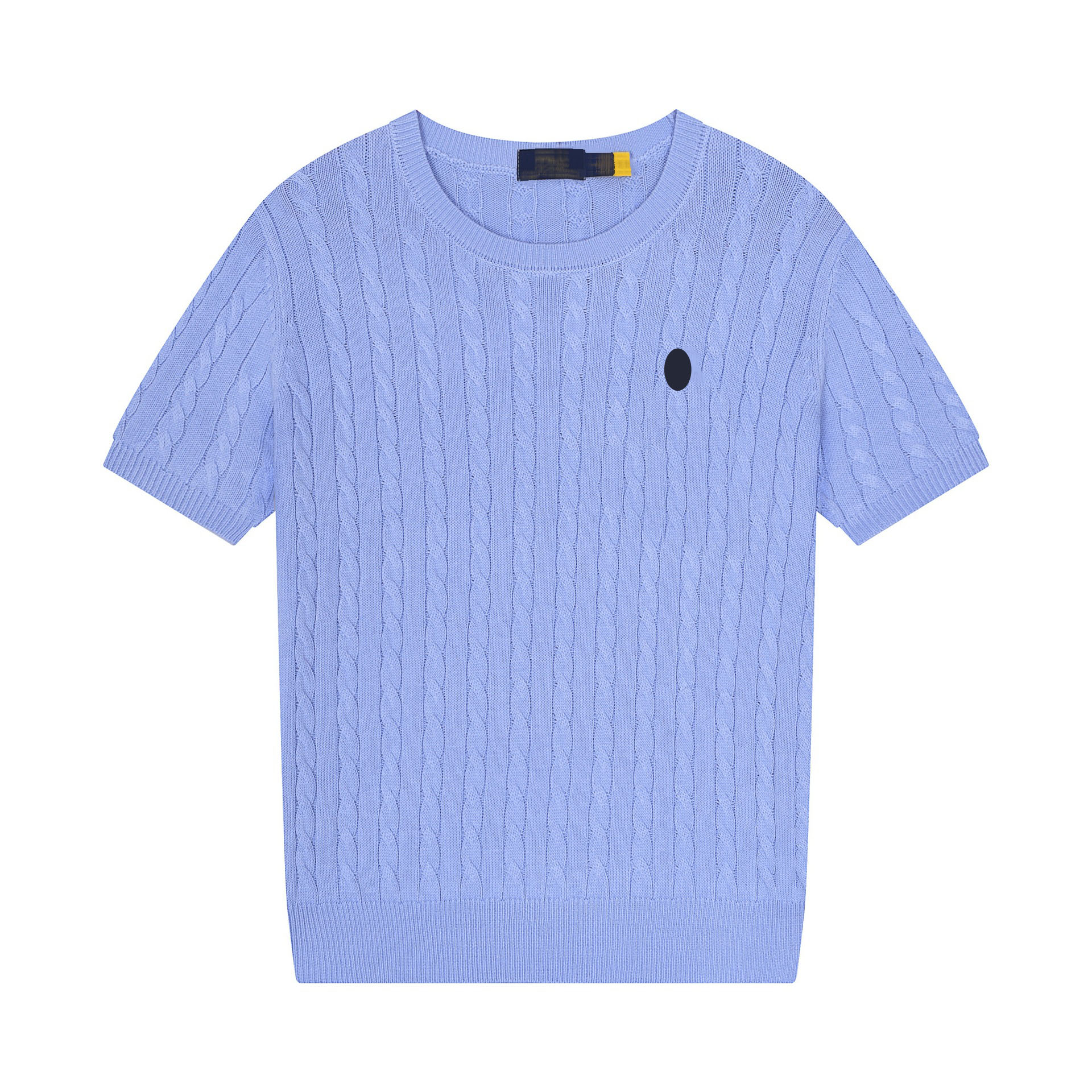 Men's T Shirts Designers Shirt Classic Polo Men Women Summer Fashion Casual Loose Round Neck Cotton Business Unisex Soild