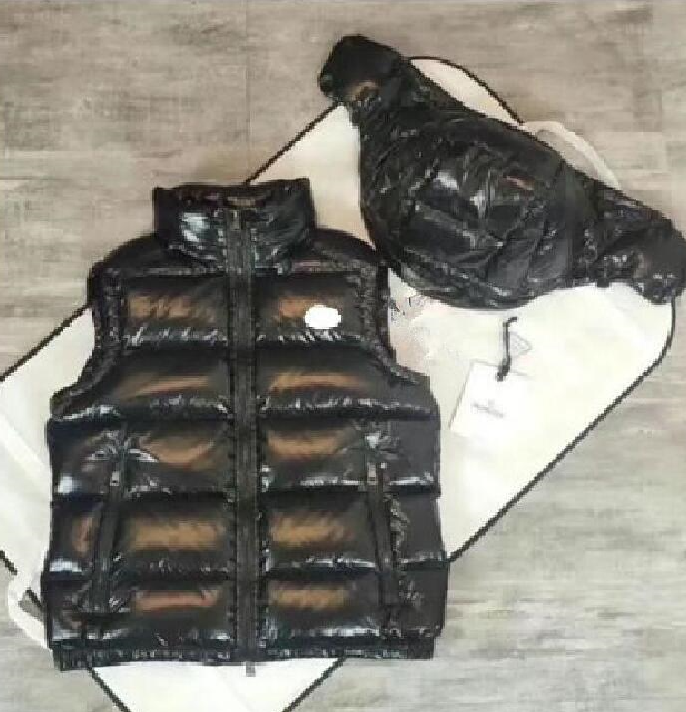 Mens Vests striped Designer Down Vest hooded Puffer jacket Womens Coats Letters Embroidered With Badge Body Warmer Gilet