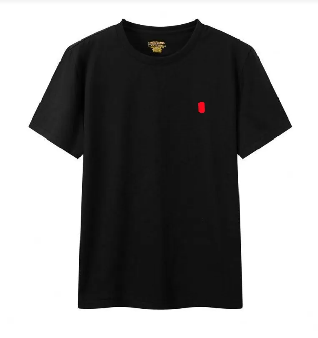 Ralfmen Laurent T Shirt Designer Men And Women Summer Casual Daily Business Short Sleeve Pure Cotton Breathable Tshirt Polo Small Horse Embroidery L