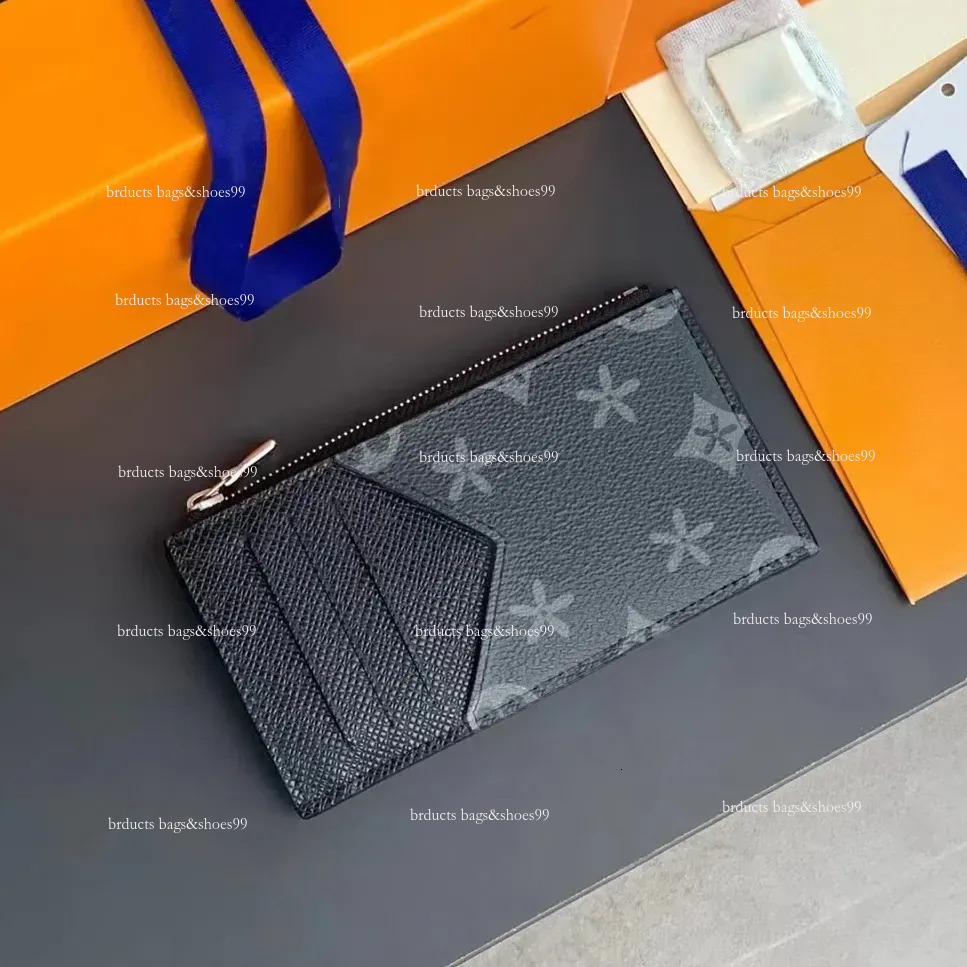 Fashion Top Quality M30271 Womens Cowhide Credit Card Slots Coin Purses Mens Purse Passport Wallet Business Card Designers Clutch Bags Key Wallets C