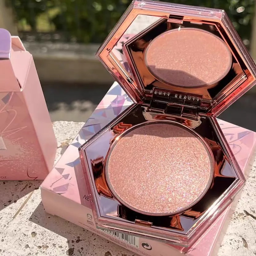 Brand Makeup Highlighter 8g Beauty Bronzers Face Powder Plaette How Many Carats Rose Rave Trophy Wife Pink lce Diamond Highlighters Shimmer Cosmetic