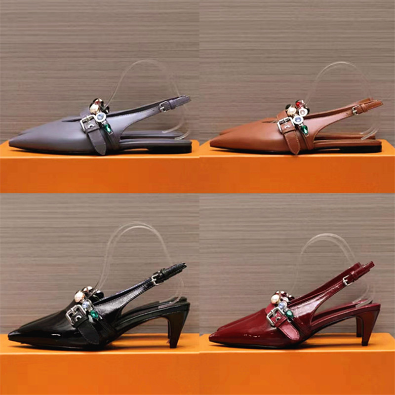 Sandales à plateforme pour femmes, chaussures de luxe d'été 2026, nouvelles sandales en cuir haut de gamme, légères, plates, rétro, Potro, chauss
