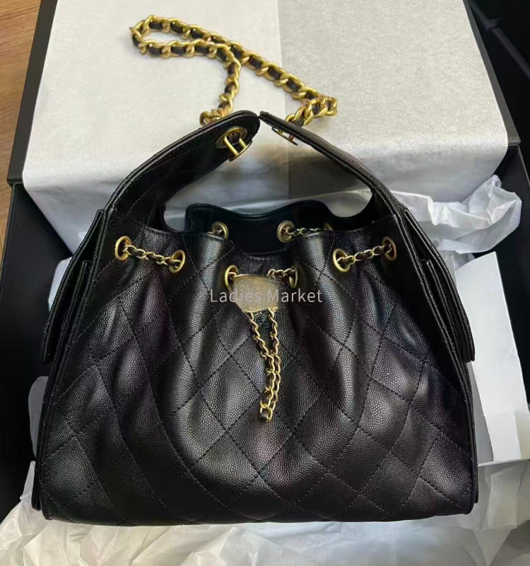 Top Quality 25c Hobo Bag Suede Bag Woman Shoulder Bag Designer Bag Mini Bag Metal Chain Genuine Leather Underarm Bag Caviar Luxury Handbag Crossbody