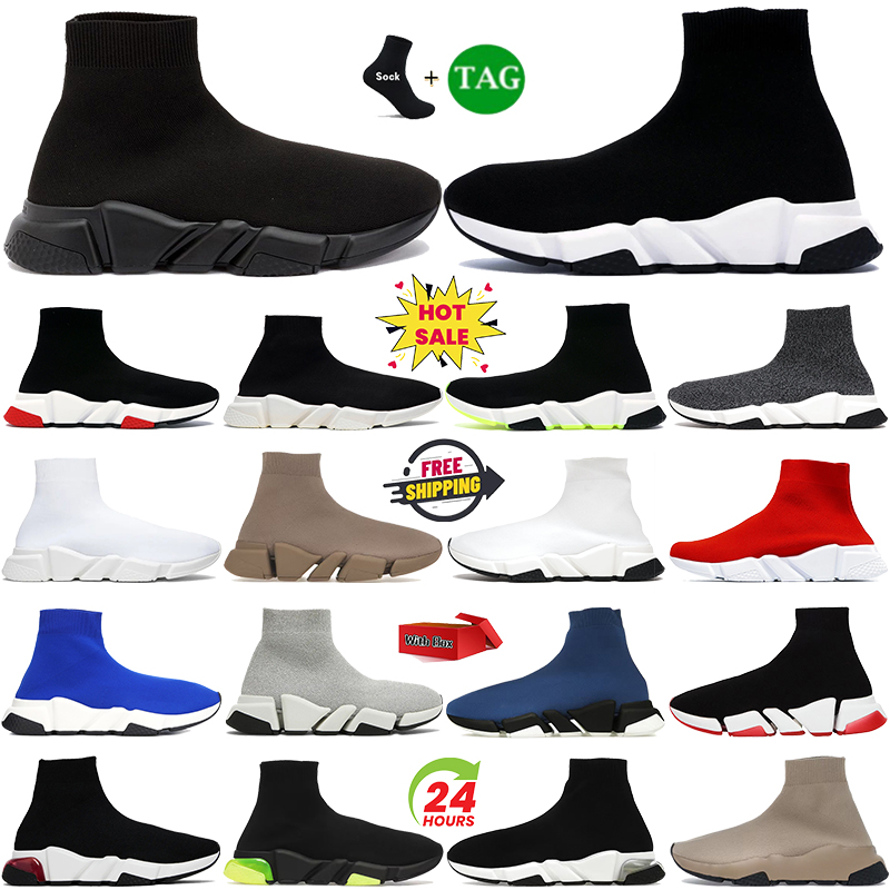 With Box speed trainer women fur slides furry slippersdesigner mules fall winter homewear slide men footwear paris Luxury comfortable Fuzzy Flip-image-960592802
