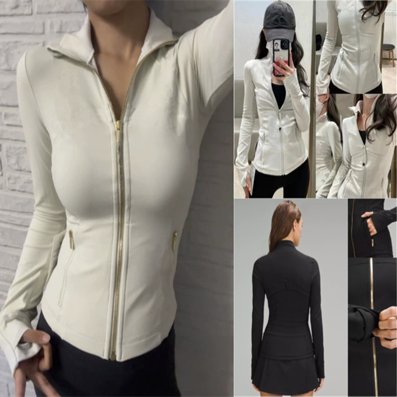 Veste de yoga pour femme - Veste de sport pour entraînement - Veste de fitness - Séchage rapide - Haut solide - Sweat-shirt - Vêtements de sport