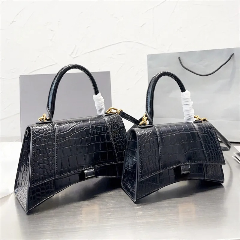 Top quality Genuine leather fashion crossbody Bags Women's men tote Crocodile Luxury Designer mylon hobo wallet Camera card pockets handbag Sho