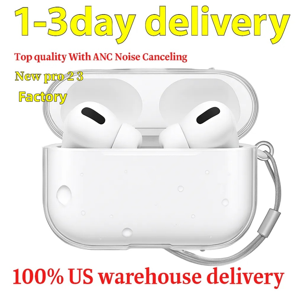 USA delivery for AirPods 4 5 airpods pro 2 airpods pro 3 pros 4 Active Noise Cancellation Headphone Accessories Silicone Protective Headphone Cover