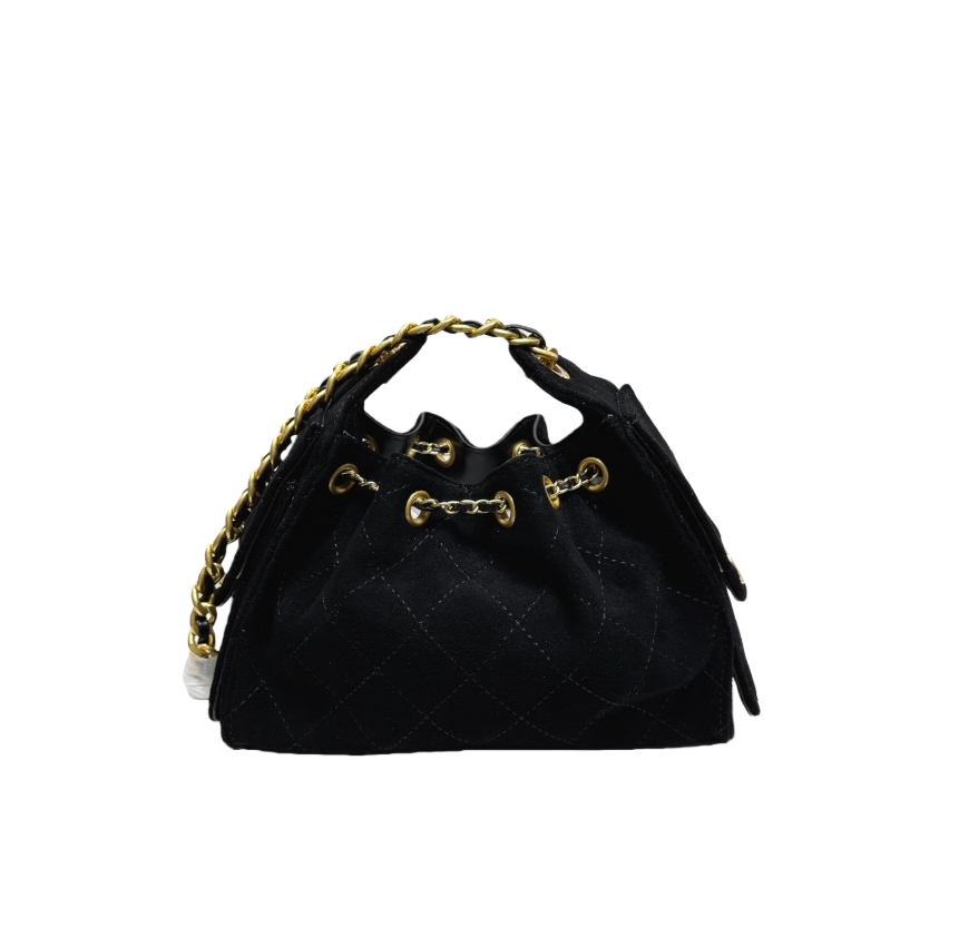 Woman bag handbag tote shoulder bag genuine leather luxury famous design High quality black coffee grey mini cute 22*20*12cm