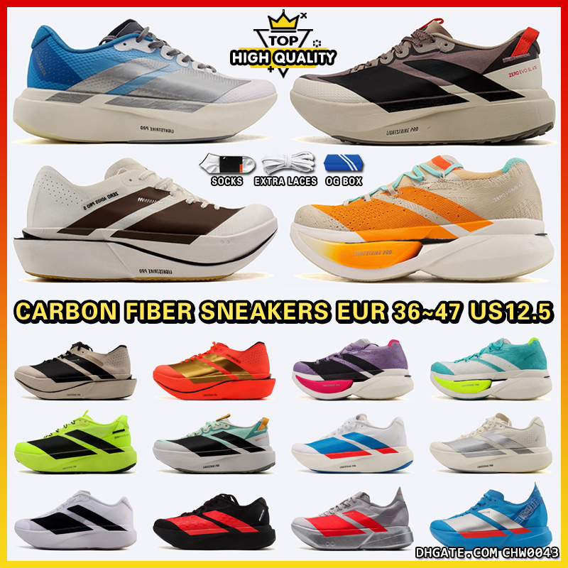Zeros Evo SL 2 New Model Designer Running Shoes Evo SL Atr Men Women Pro 5 4 Carbon Fiber Prime X3.0 Strung Sneakers Trainers Outdoor Sports Shoes C