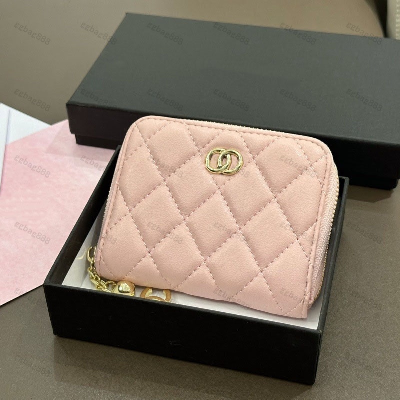 2026 5A Top quality Fashion designer wallets luxury womens short purses letters credit card holders Texture Camellia Women's ladies plaid money
