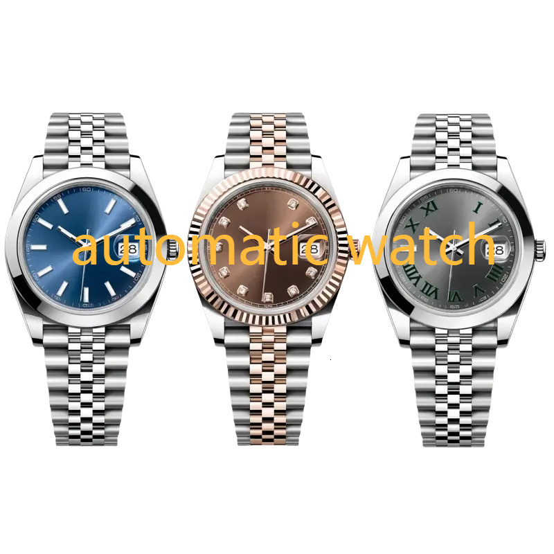 Montre pour hommes 41mm, 36mm 31mm Couple montres automatiques de luxe hommes montre de lux de qualité supérieure relojes classiques avec bracele