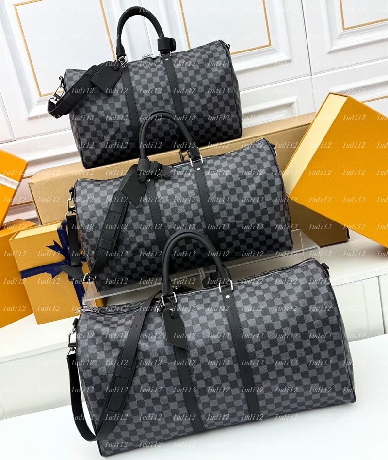 10a High quality Womens Men Duffle Bag Women Travel Bags Hand Luggage Travel Bags Men Pu Leather Handbags Large CrossBody Bags Tote mirror quality S