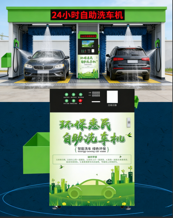 Intelligent 24 Hours Self Service Car Wash Machine Car Wash Machine Automatic Carwash Self Service-image-1092418295