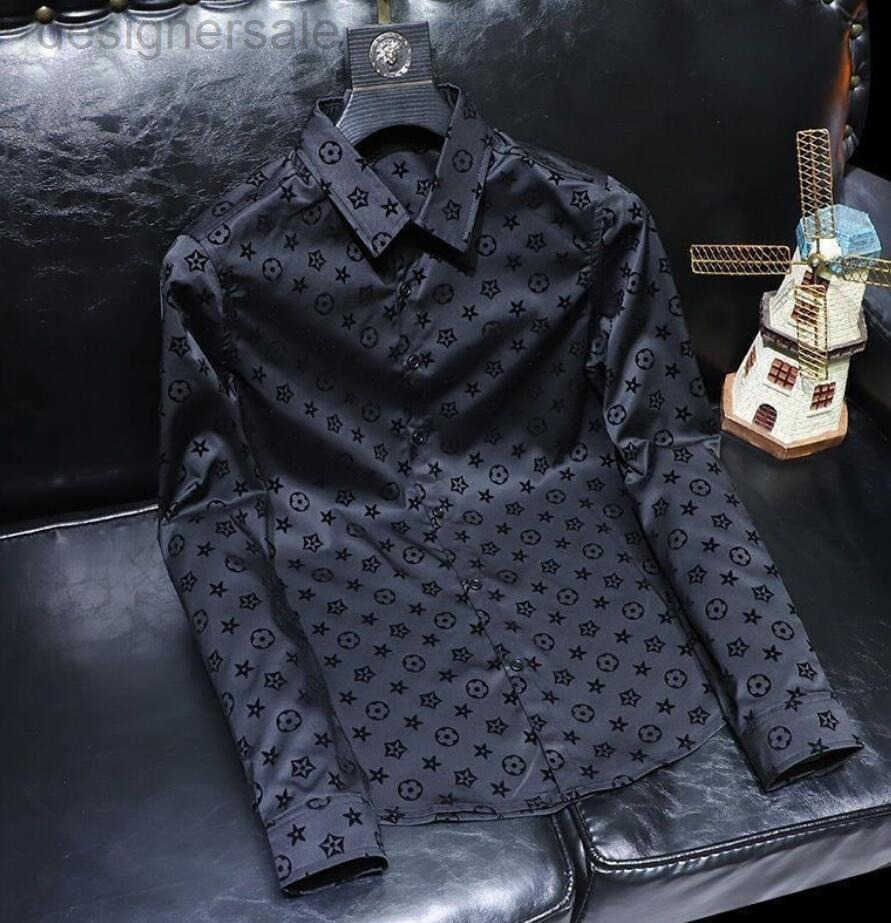 Chaopai Designer Mens Robe Chemise Casual Slim Soie T-shirt À Manches Longues Casual Vêtements D'affaires Plaid Hommes Blouse Sociale Camisa Masc
