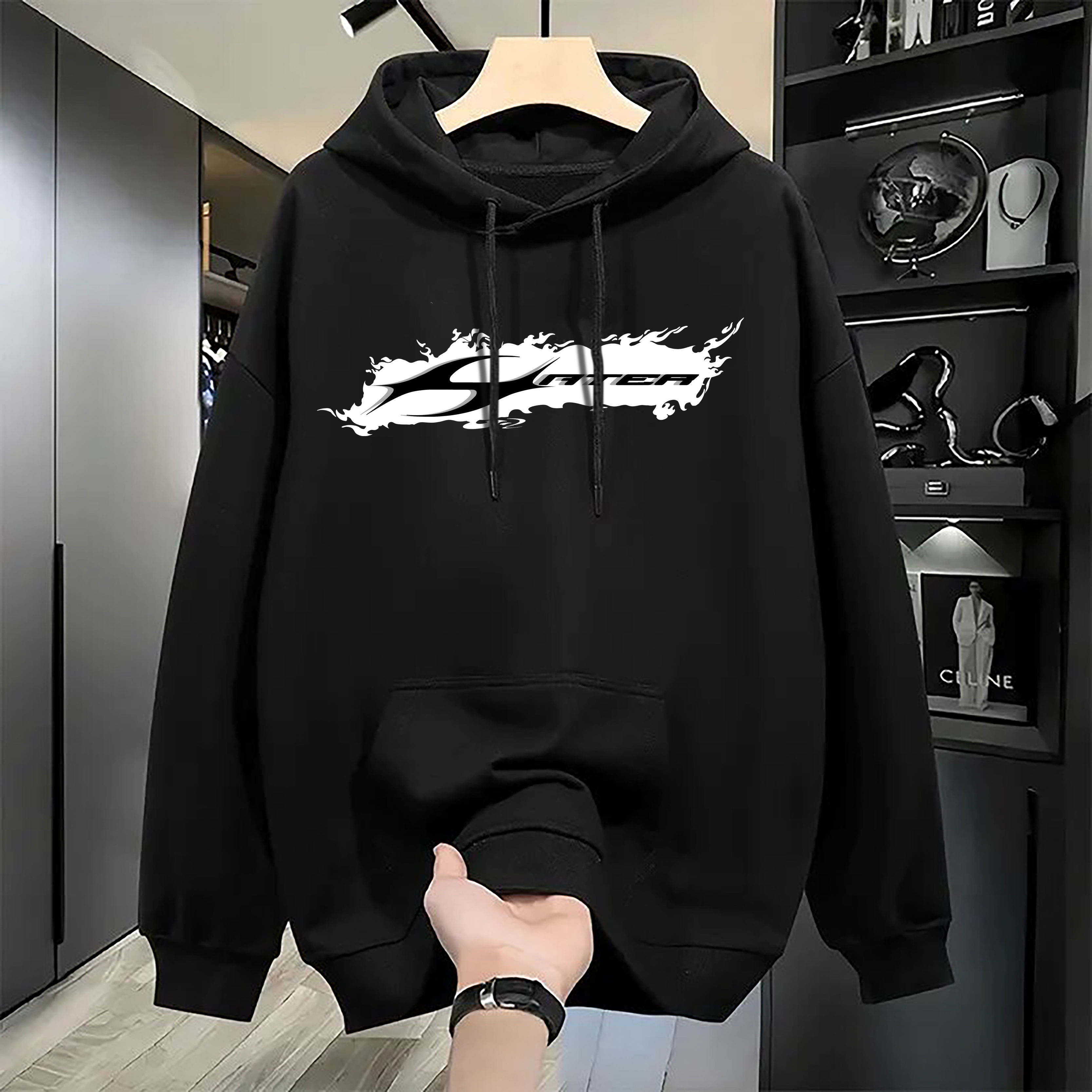Men's Hoodies Luxury Brand Casual Memories Collection Zip Up Hoodie Grunge Streetwear Sweatshirt Women Top Goth Oversized Men Clothing S-5XL